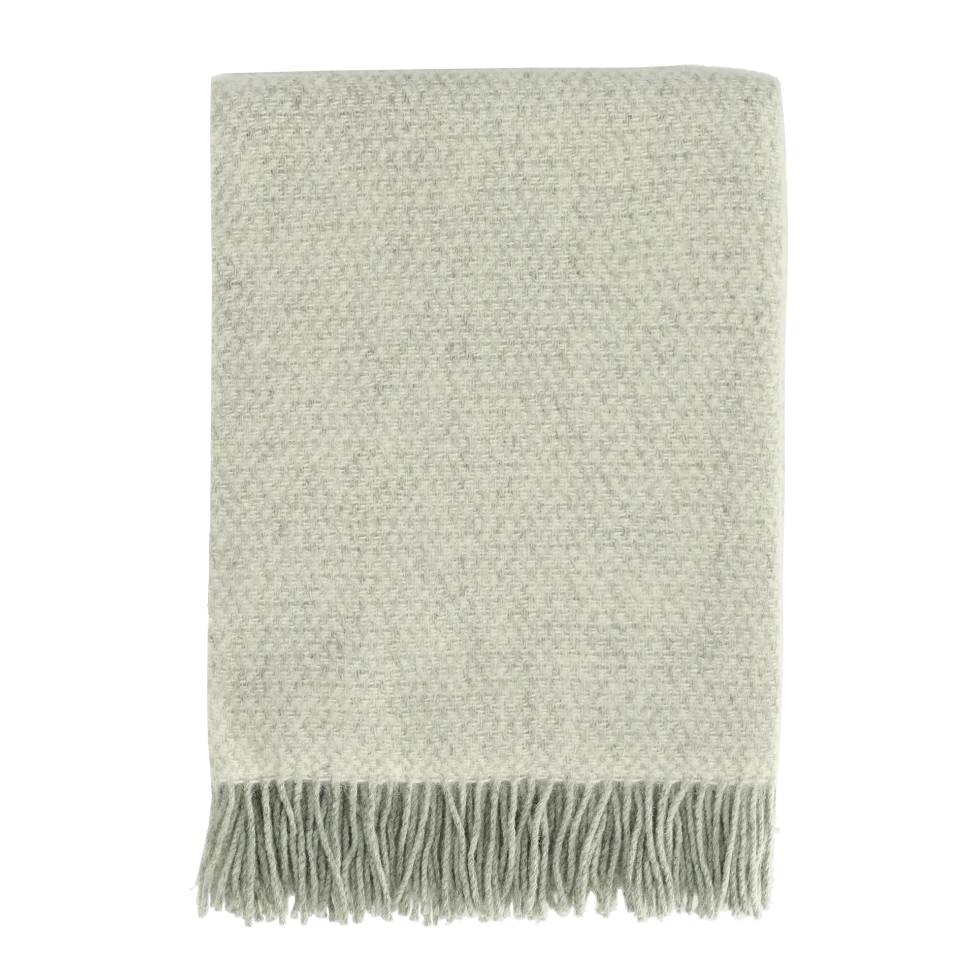 Sandstone wool throw 130x180 cm, Sage Melange Scandi Living